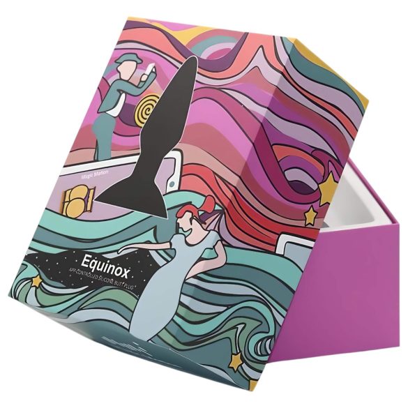 Magic Motion Equinox - умен, акумулаторен анален вибратор (черен)