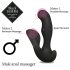 FEELZTOYS Black Jamba - безжичен анален вибратор с подгряване (черен)
