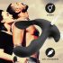 FEELZTOYS Black Jamba - безжичен анален вибратор с подгряване (черен)