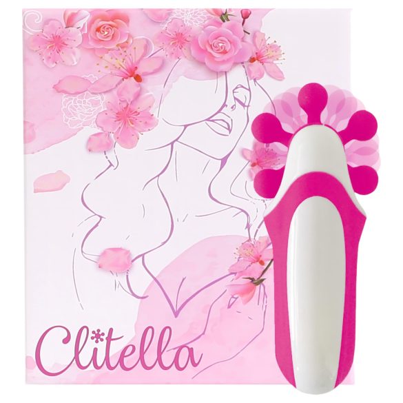 FEELZTOYS Clitella - въртящ се орален вибратор с батерия (розов)