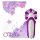 FEELZTOYS Clitella - акумулаторен, въртящ се вибратор за орален ласки (лилав)