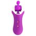 FEELZTOYS Clitella - акумулаторен, въртящ се вибратор за орален ласки (лилав)