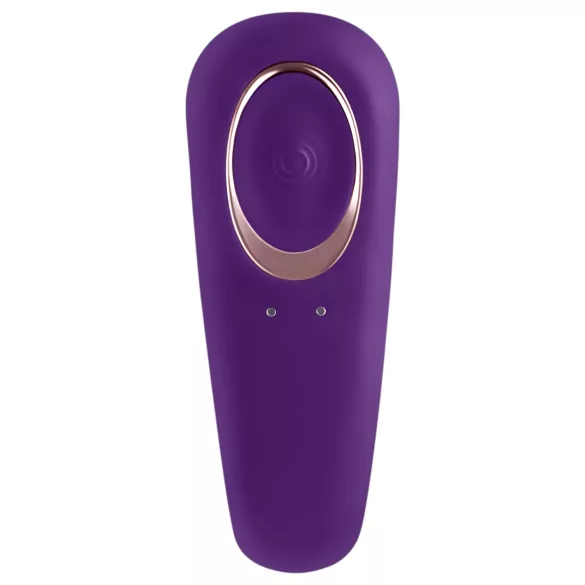 Satisfyer Double Classic - водоустойчив, акумулаторен двойно вибратор (лилав)