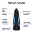 Satisfyer Men One - Вакуумен мастурбатор (синьо-черен)