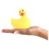 My Duckie 2.0 - водоустойчив клиторен вибратор в жълто.