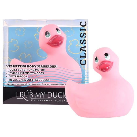 My Duckie 2.0 - водоустойчив клиторен вибратор (розов)