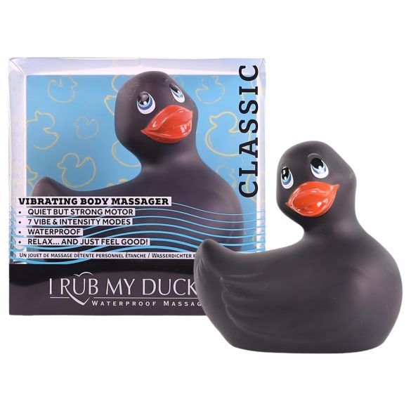 My Duckie 2.0 - водоустойчив клиторен вибратор (черен)