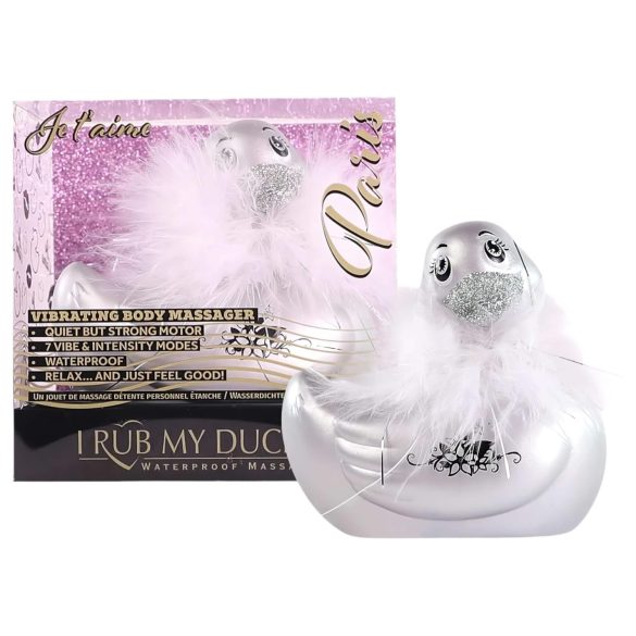 My Duckie Paris 2.0 - сребърен клиторен вибратор