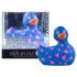 My Duckie Romance 2.0 - Водоустойчив клиторен вибратор (синьо-розов)