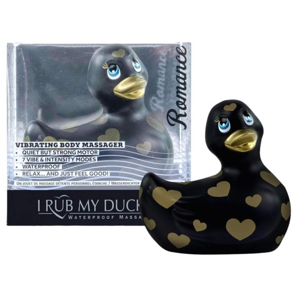 My Duckie Romance 2.0 - вибратор за клитор - черен/златист