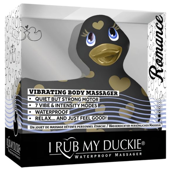 My Duckie Romance 2.0 - вибратор за клитор - черен/златист
