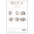 Bye Bra A-C - невидим гръдни повдигач - телесен (4 чифта)