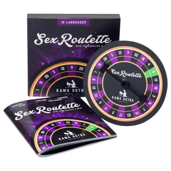 Sex Roulette Kama Sutra - секс настолна игра - многоезичен (10 езика)