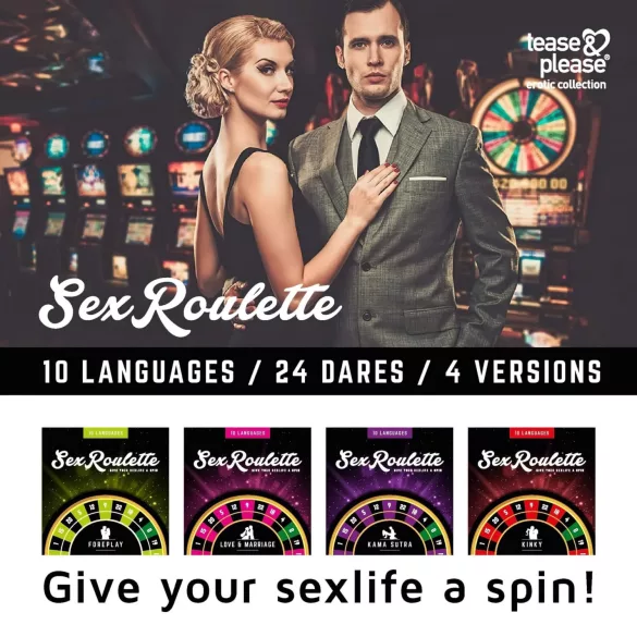Sex Roulette Kama Sutra - секс настолна игра - многоезичен (10 езика)