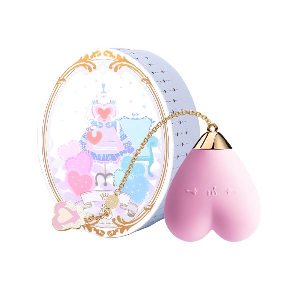 ZALO Baby Heart - интелигентен водоустойчив клиторен вибратор (виолетов)