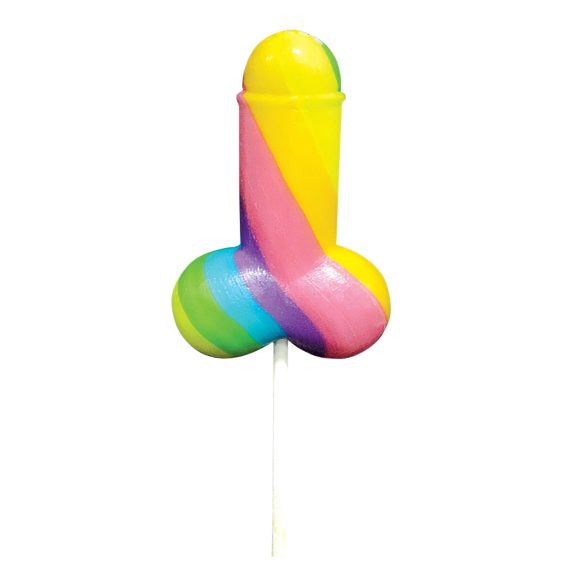 Rainbow Cock Pop - близалка пенис - плодов вкус - 85g