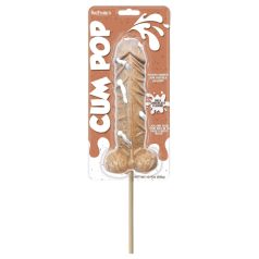   Cum Cock Pop - пенис ГИГА близалка (295g) - млечен шоколад