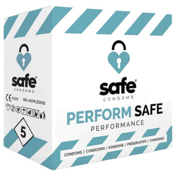 SAFE Perform Safe - голям презерватив (5 бр.)