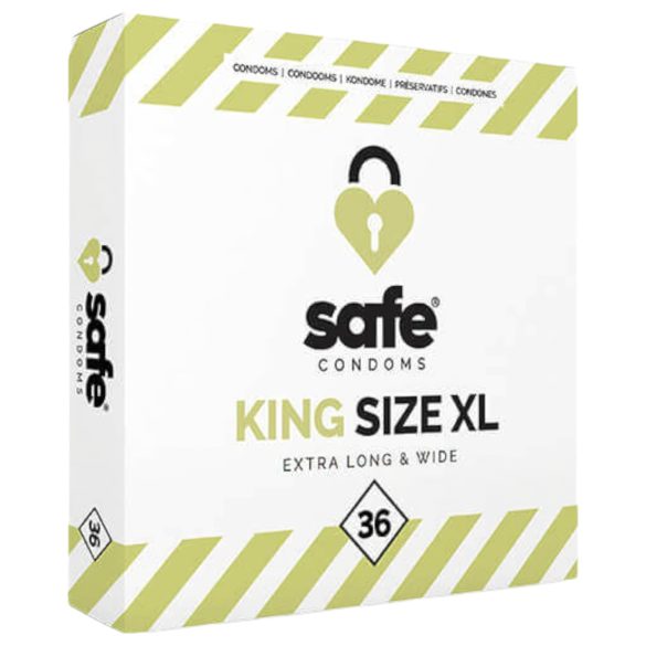 SAFE King Size XL - екстра големи презервативи (36 бр.)