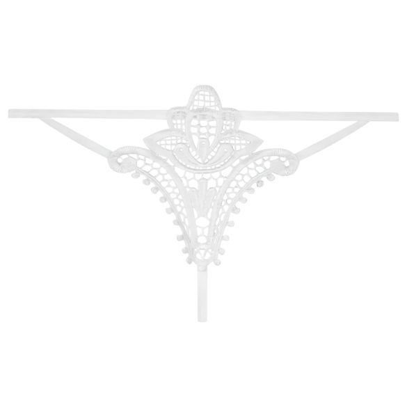 Obsessive - дамски прашки с лале - бели - L/XL