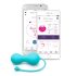 LOVELIFE BY OHMIBOD - KRUSH - интелигентно, акумулаторно вагинално топче (тюркоаз)
