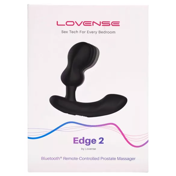 LOVENSE Edge 2 - умен вибратор за простата (черен)