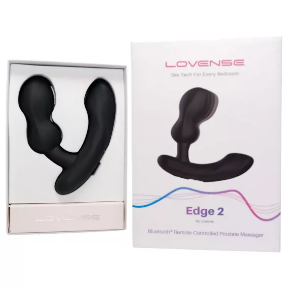 LOVENSE Edge 2 - умен вибратор за простата (черен)