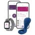 OHMIBOD Bluemotion Nex 3 - умен вибро-пръстен за пенис (син)