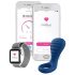 OHMIBOD Bluemotion Nex 3 - умен вибро-пръстен за пенис (син)