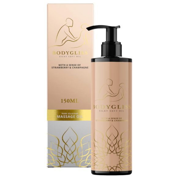 Bodygliss масло за масаж и лубрикант - ягода (150ml)