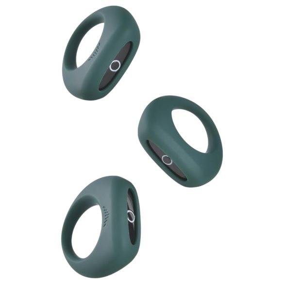 Magic Motion Dante II - вибриращ пенис пръстен с презареждаща батерия - син