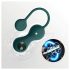Magic Motion Crystal Duo - умен комплект геиша топчета - (зелено)