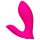 LOVENSE Flexer Panty - акумулаторен 2в1 вибратор (розов)