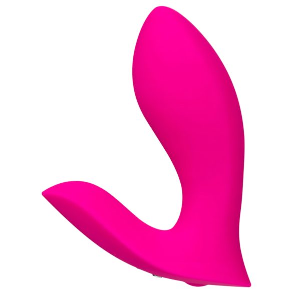 LOVENSE Flexer Panty - акумулаторен 2в1 вибратор (розов)