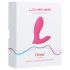 LOVENSE Flexer Panty - акумулаторен 2в1 вибратор (розов)