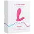 LOVENSE Flexer Panty - акумулаторен 2-в-1 вибратор (розов)