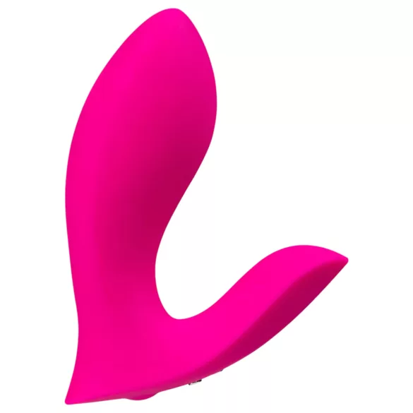 LOVENSE Flexer Panty - акумулаторен 2-в-1 вибратор (розов)