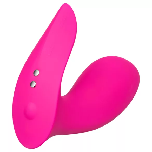 LOVENSE Flexer Panty - акумулаторен 2-в-1 вибратор (розов)