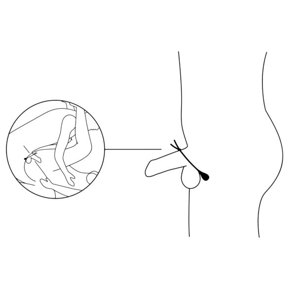 Nexus Forge - регулируем вибриращ пръстен за пенис (черен)