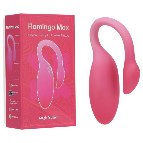 Magic Motion Flamingo Max - умен вибриращо яйце (розово)