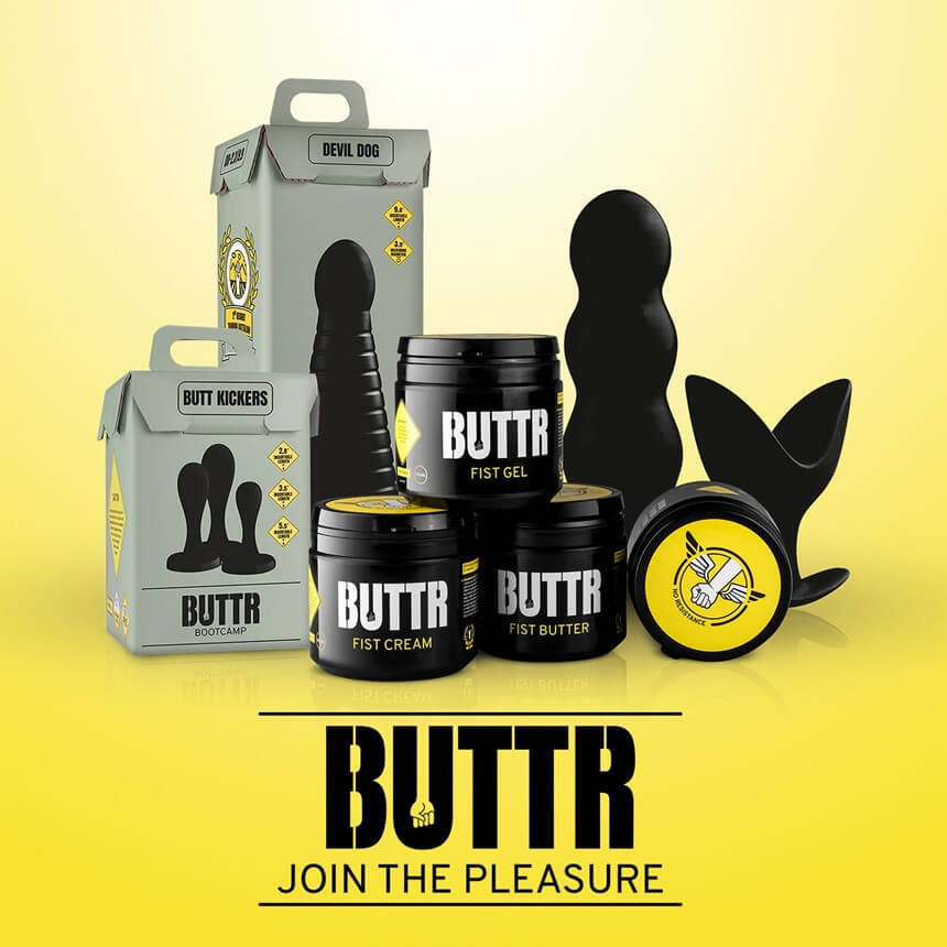 BUTTR fisting продукти: fisting гел, fisting дилдо, fisting ръкавица | Desirel.bg Sex Shop - 100% дискретно